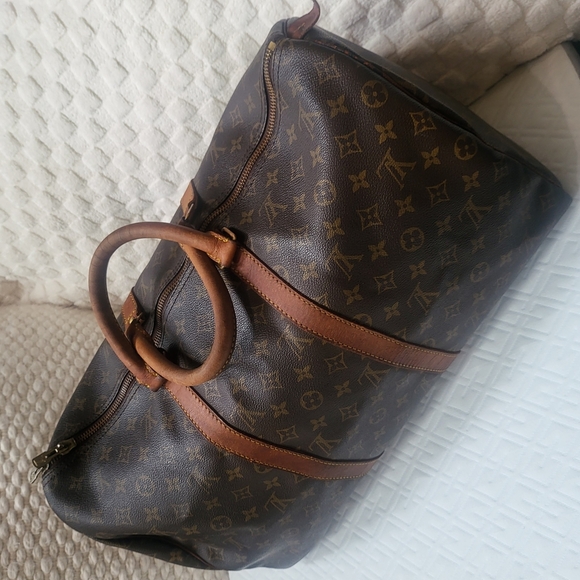 Louis Vuitton Keepall 50 100% Authentic Monogram Duffel Bag - Picture 1 of 9